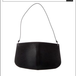 Authentic Louis Vuitton Epi Demi Lune Pochette. Used.